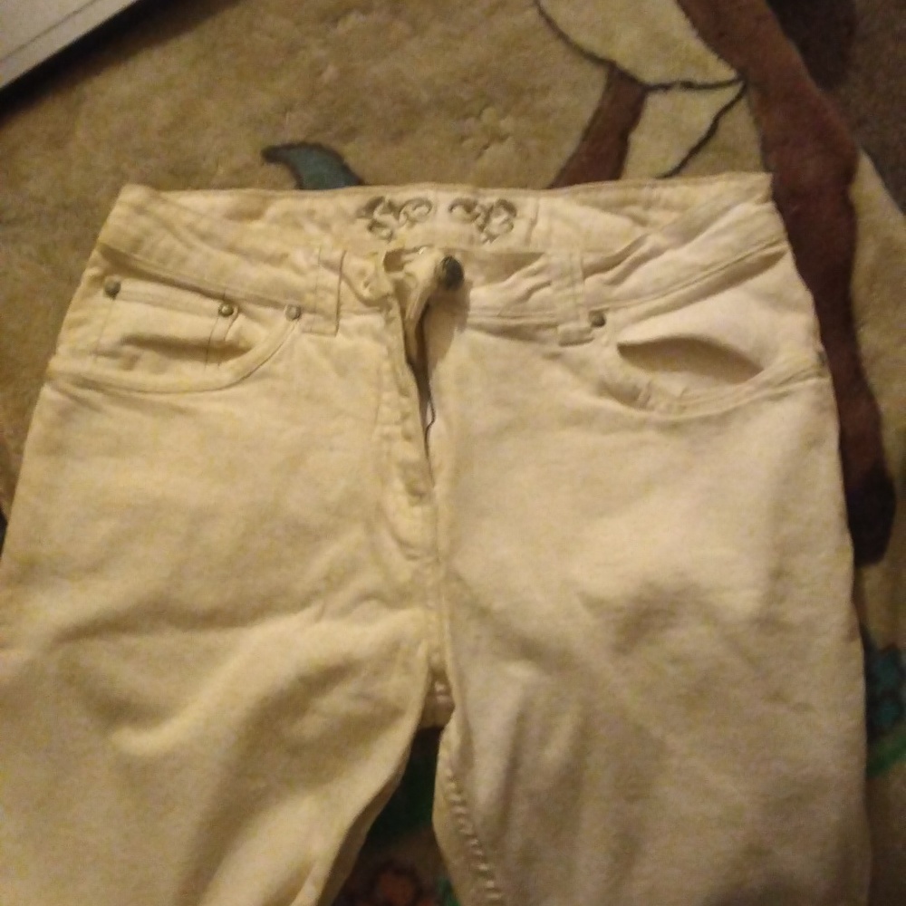 White jeans